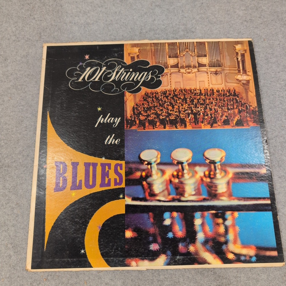 101 Strings Play The Blues Vinyl LP Somerset SF-5800 W.C. Handy Tribute Jazz 12" - Picture 1 of 4